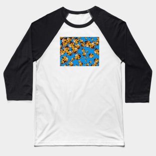 Ladybug Pattern Baseball T-Shirt